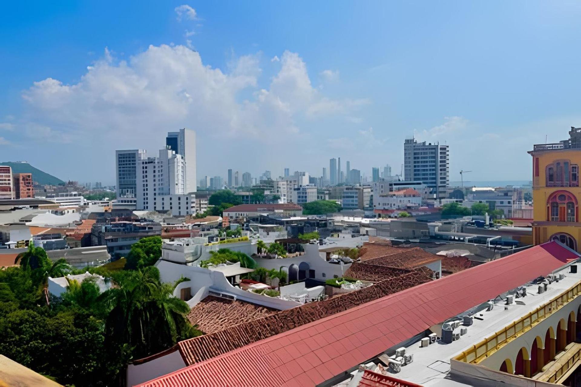 704 Puesta De Sol Apto En Cartagena Екстер'єр фото